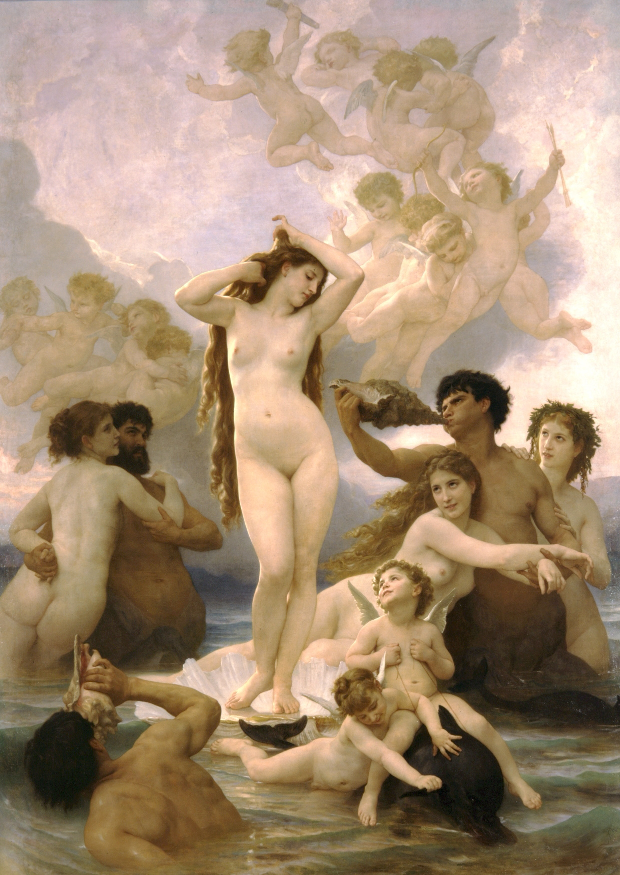 Naissance de Vnus - Bouguereau